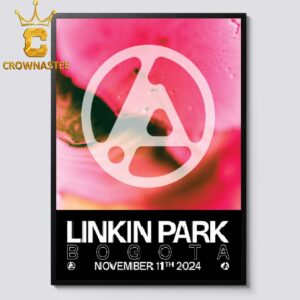 Linkin Park Bogota Colombia On November 11th 2024 From Zero Tour 3 Home Decor Poster Canvas