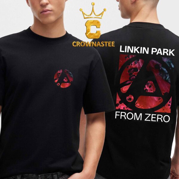 Linkin Park From Zero Tour Texture Two Sided T-Shirt