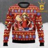 Luffy Gear 5 One Piece Christmas  Holiday Ugly Sweater