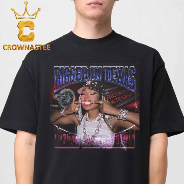 Megan Thee Stallion Tina Snow Bigger In Texas Single Cover Itune And Amazon Classic T-Shirt