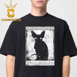 Motionless In White Reincarnate 10 Years Anniversary Sphynx Classic T Shirt