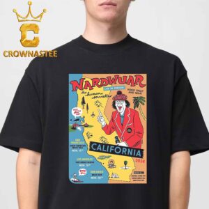 Nardwuar The Human Serviette California 2024 San Francisco Los Angeles San Diego On November 13 15 20 Classic T-Shirt