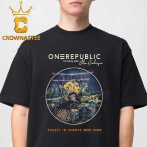 OneRepublic Escape To Europe 2025 Tour Classic T-Shirt