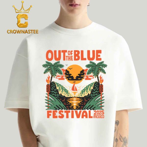 Out Of The Blue Festival Mexico 2025 Waves Classic T-Shirt