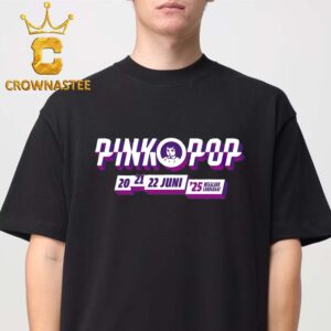 Pinkpop Festival 2025 Megaland Landgraaf On June 20 21 22 Classic T-Shirt