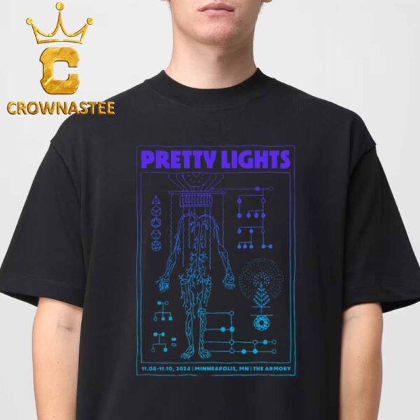 Pretty Lights Minneapolis MN 2024 The Armory From November 8 To 10 Classic T-Shirt