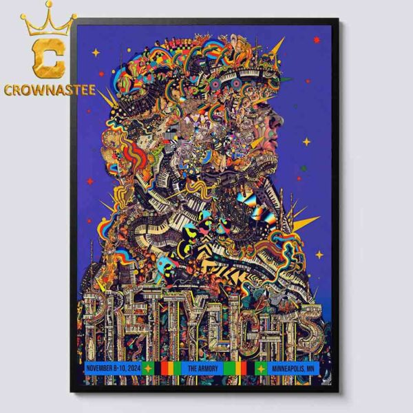 Pretty Lights Minneapolis MN 2024 The Armory From November 8th To 10th Home Decor Poster Canvas