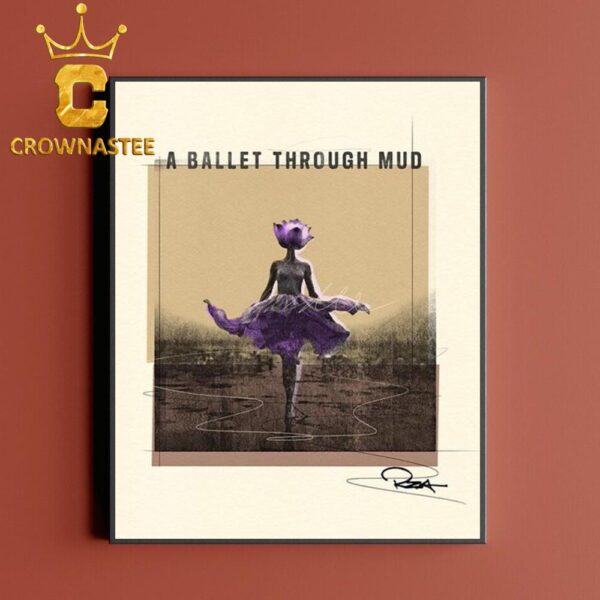 RZA A Ballet Through Mud Album Cover Signature Home Decor Poster Canvas