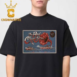 Red Clay Strays Orange Beach AL On July 4th 2025 The Wharf Amphtheater Vintage T-Shirt