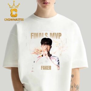 SKT T1 Faker Finals MVP League Of Legends Worlds 2024 Champions Classic T-Shirt