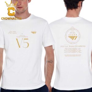 SKT T1 League Of Legends Worlds Champions 2024 Our Time Our Legacy Two Sided T-Shirt