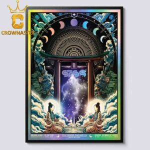 STS9 Oakland CA 2024 Fox Theater On November 15th 16th Home Decor Poster Canvas