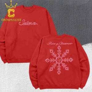 Selena Gomez Rare Y Christmas Holiday Two Sided Sweater