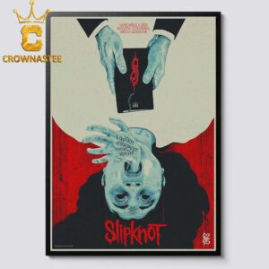 Slipknot 25th Anniversary Bogota Colombia Concert 2024 Arena Movistar On November 5th Home Decor Poster Canvas