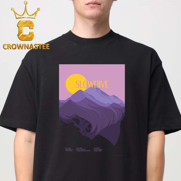 Slowdive Band Festival Hipnosis CDMX Cerveceria Hercules Santiago De Queretaro C4 Concert House Zapopan Mexico 2024 On November 2nd 6th And 8th Classic T-Shirt