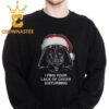 Star Wars Darth Vader Sleigh Christmas Holiday Ugly Sweater Hoodie T-Shirt