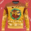 Tony Tony Chopper One Piece Christmas Hoiliday Pink Ugly Sweater