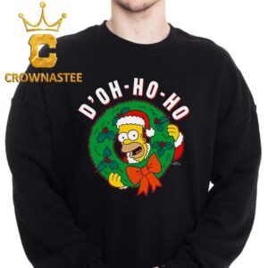 The Simpsons A Homer D Ho Ho Ho Christmas Holiday Ugly Sweater