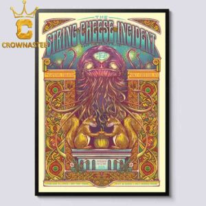 The String Cheese Incident Port Chester NY 2024 The Capitol Theatre On November 1 2 Home Decor Poster Canvas