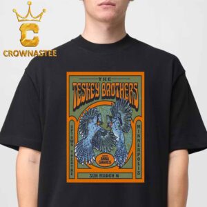 The Teskey Brothers Minneapilis MN 2025 Uptown Theatre On March 16th Classic T-Shirt