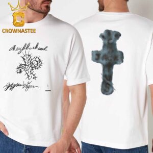 Travis Scott Cactus Jack CJ x Neighborhood Drawing Two Sided T-Shirt