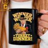 Winner Winner Turkey Dinner Trump Thanksgiving Ceramic Cup Mug