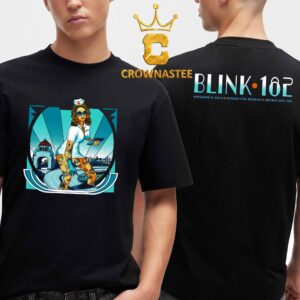 Blink 182 Mexico City MX 2024 Estadio GNP Seguros En CDMX On November 9th Two Sided T-Shirt