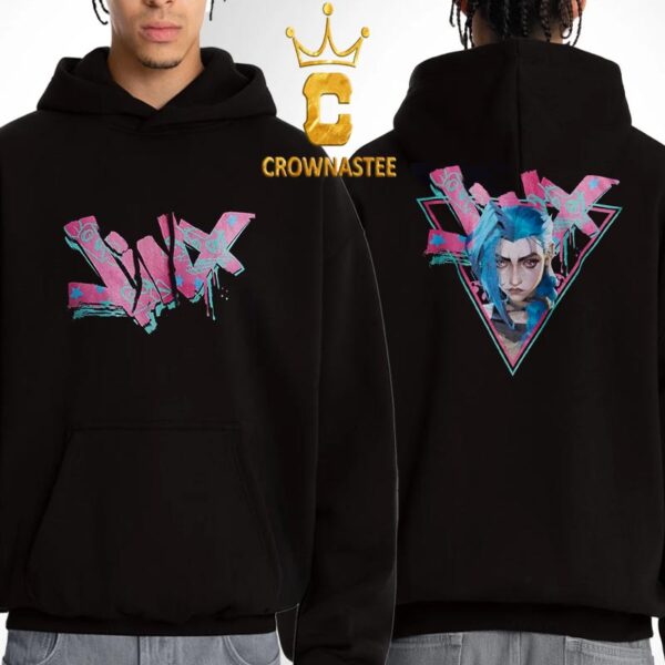 Arcane Jinx Two Sided Hoodie T-Shirt Sweater