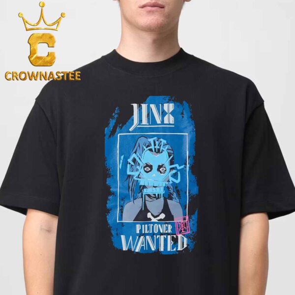 Arcane Jinx Wanted League Of Legends Classic T-Shirt