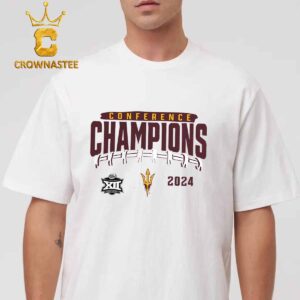 Arizona State Sun Devils 2024 Big 12 Football Conference Champions Endzone Rush Classic T-Shirt