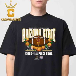 Arizona State Sun Devils College Football Playoff 2025 Chick Fil A Peach Bowl Classic T-Shirt Hoodie Sweater