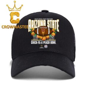 Arizona State Sun Devils College Football Playoff 2025 Peach Bowl Classic Hat Cap