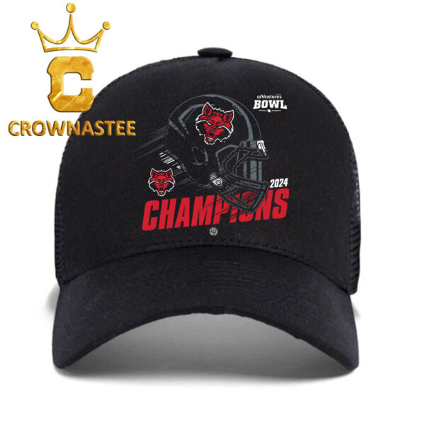 Arkansas State Football 2024 68 Ventures Bowl Champions Classic Hat Cap