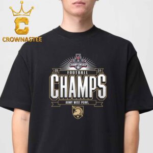 Army Black Knights 2024 AAC Football Conference Champions Army West Point Football Classic T-Shirt Hoodie Sweater