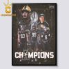 Army Black Knights AAC Football Conference Champions 2024 Army West Point Football Home Decor Poster Canvas