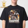 Boise State Broncos 2024 Mountain West Conference Football Champions Back To Back Classic T-Shirt