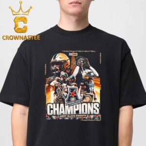 Army Black Knights AAC Football Conference Champions 2024 Army West Point Football Essential T-Shirt