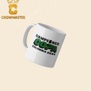 Atletico Nacional Camiseta Campeon Copa 2024 INALCA NZABLES 34 Veces Campeon Ceramic Mug Cup