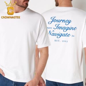 BTS Jin Happy Album Merch Journey Happy Image Nagative Jin Est 1992 Classic T-Shirt