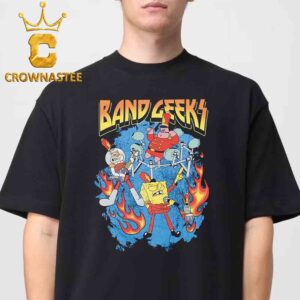 Band Geeks SpongeBob SquarePants Clasic T-Shirt