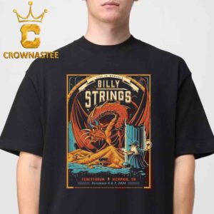 Billy Strings Memphis TN 2024 Fedex Forum On December 6th 7th Classic T-Shirt