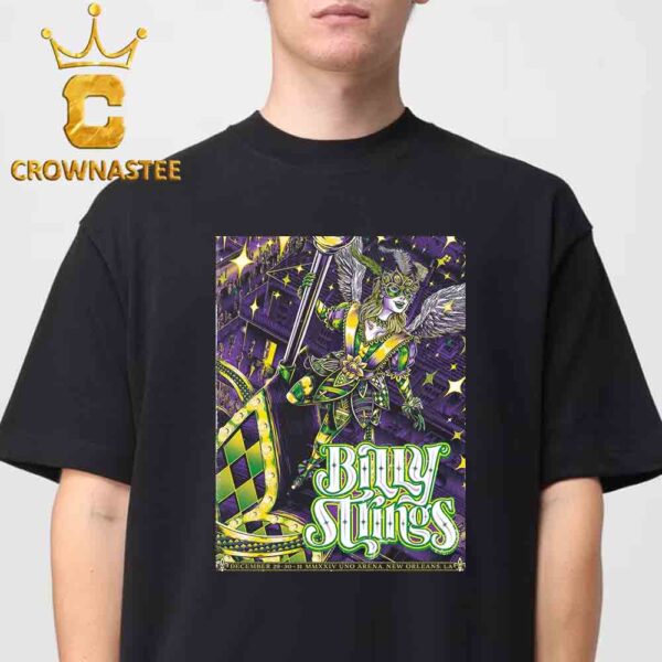 Billy Strings New Orleans LA 2024 MMXXIV Uno Arena On December 29th To 31st Classic T-Shirt