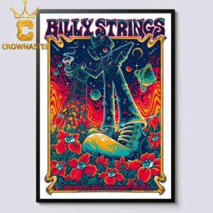 Billy Strings Tulsa OK 2024 BOK Center On December 10th Home Decor Poster Canvas