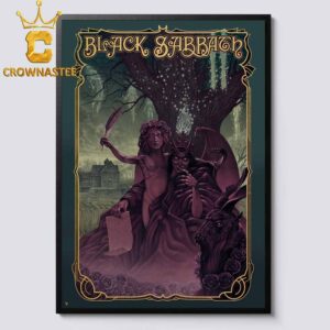 Black Sabbath Band Friday 13th 2024 Home Decor Poster Canvas Home Decor Poster Canvas