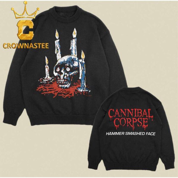 Cannibal Corpse Band Ritual Candles Two Sided Sweater