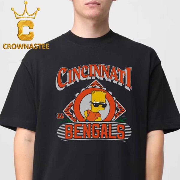 Cincinnati Bengals x The Simpsons Homage Bart Simpson Classic T-Shirt