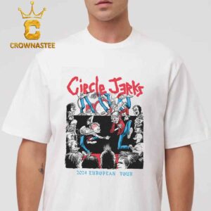 Circle Jerks Moshpit 2024 European Tour Classic T-Shirt