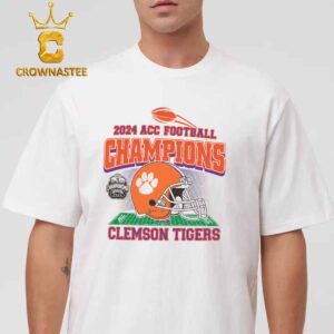 Clemson Tigers 2024 ACC Football Conference Champions Unisex T-Shirt