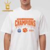 Clemson Tigers 2024 ACC Football Conference Champions Unisex T-Shirt