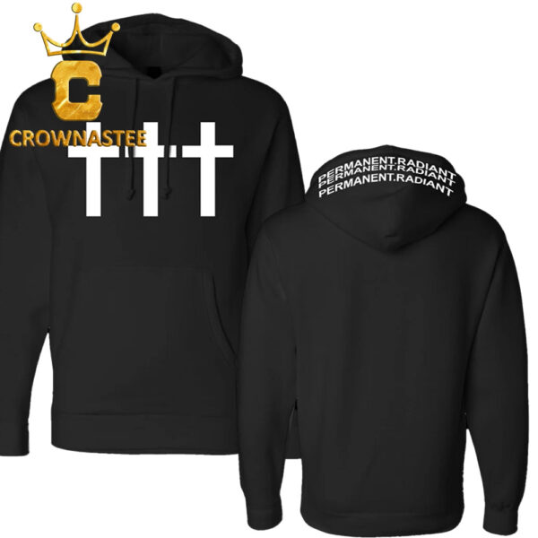 Crosses Band Permanent Radiant All Over Print Hoodie